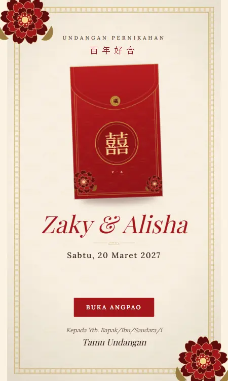 Template Angpao Merah | dkatha