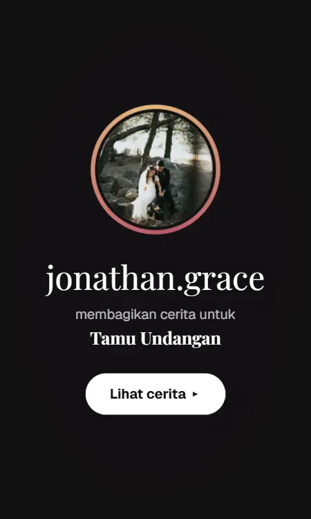 Template undangan digital Cerita Kita dkatha