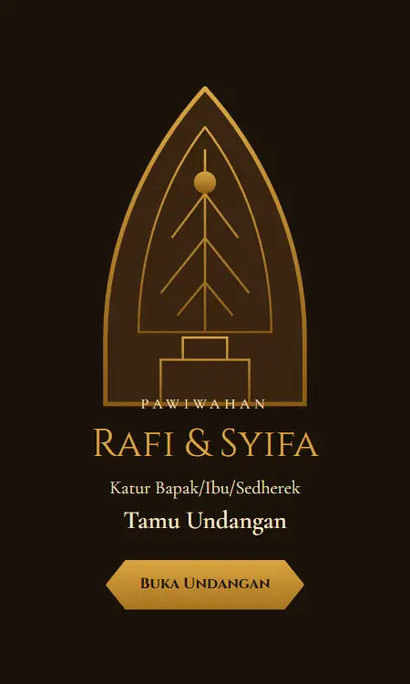 Template undangan digital Keraton Agung dkatha